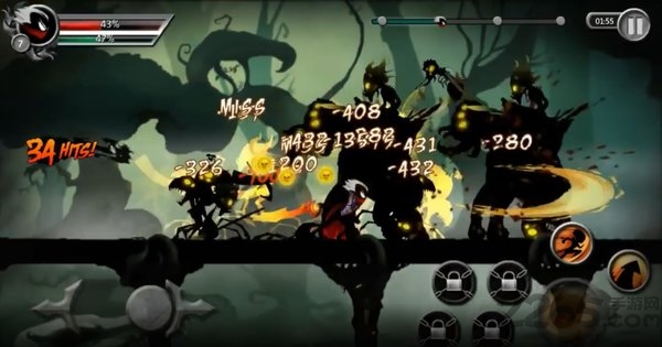 火柴人传说暗影战争最新版本(Stickman Legends)