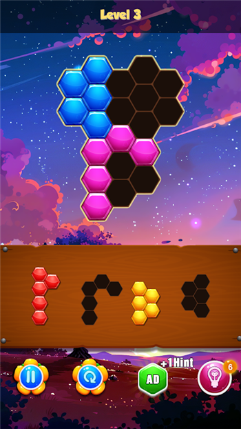 六角形(Hexa Puz)