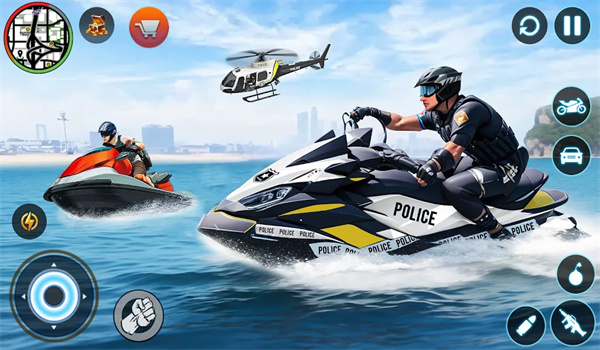 警察追车贼游戏(Police Chase Car Thief Games)